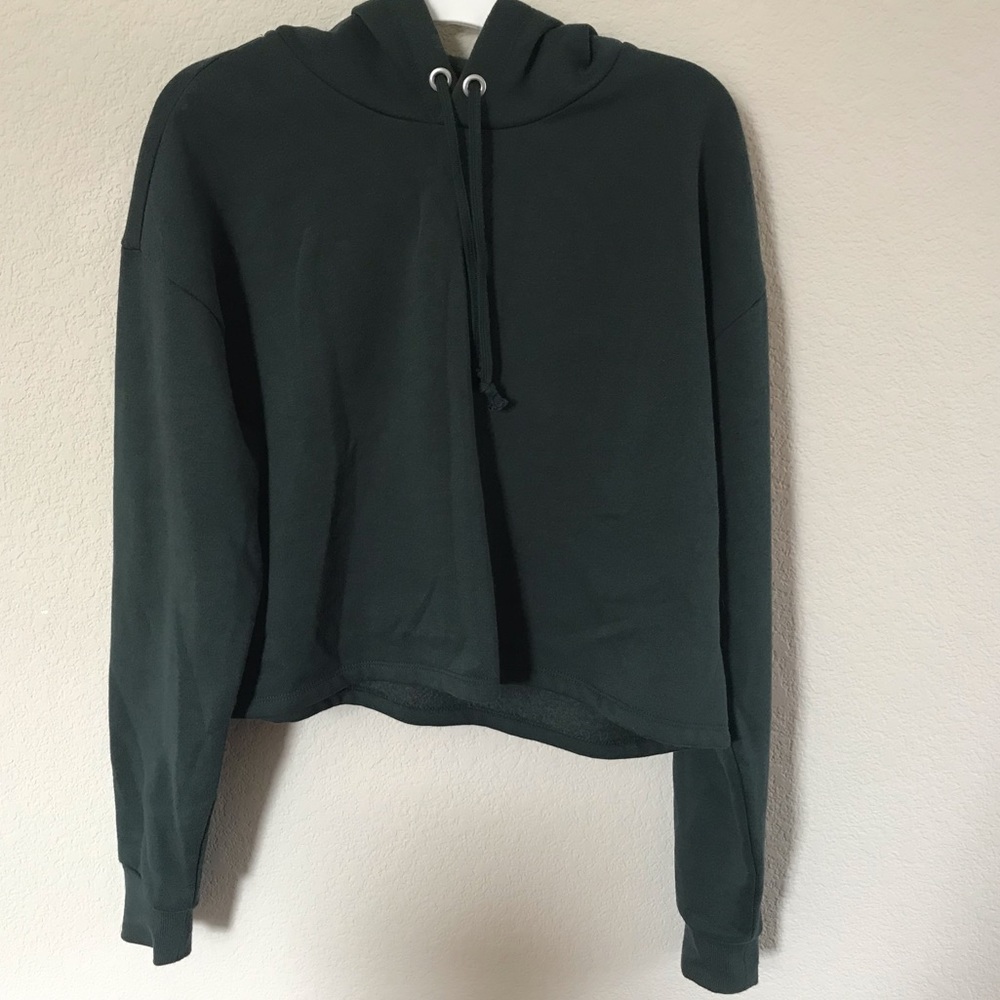 H&M divided cropped sweatshirt